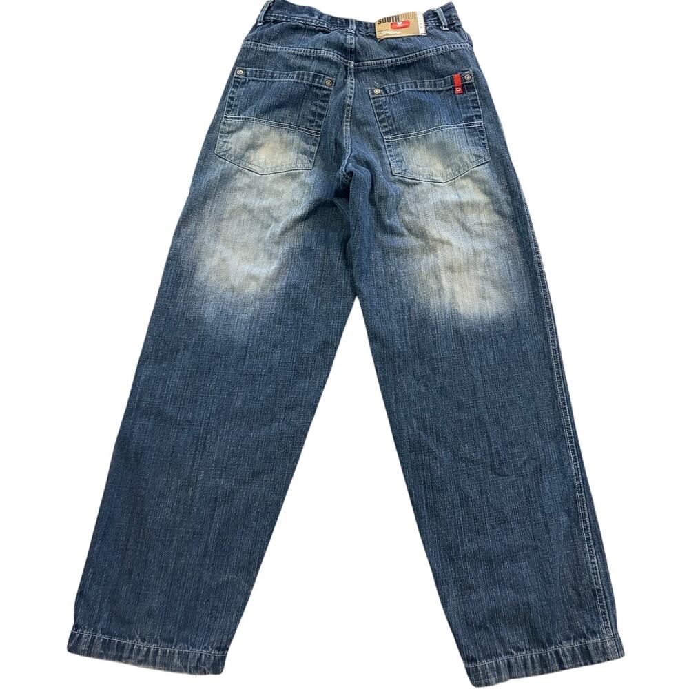 Vintage South Pole Baggy Jeans Blue Mens Size 30x30 RN82628 Y2K Utility  Skater